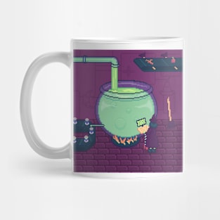 Witches' Brew Factory Pixel Art Mug